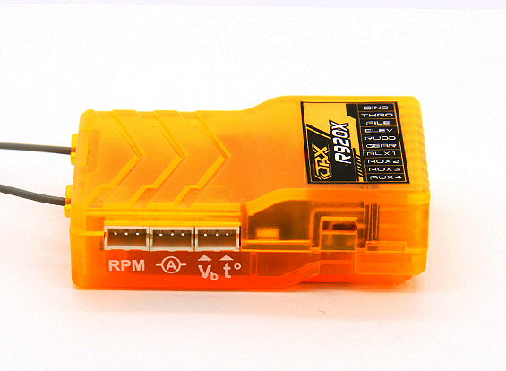 OrangeRX R920X V3 DSMX Compatible 8Ch 2.4ghz Receiver SBUS/Saf Orange