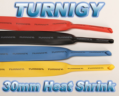 Turnigy Heat Shrink Tube 30mm Black (1mtr)