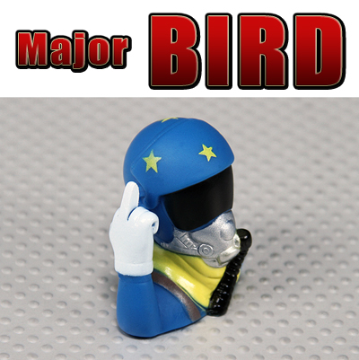 Major Bird - Jet Pilot 40mm x 41mm x 26mm