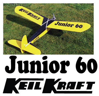 JR Logo Graphics Decals RC Plane Airplane 