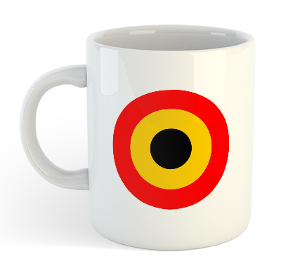 Belgian Air force roundel - MUG