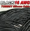 16 AWG Silicone Cable - Black