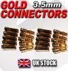 PolyMax 3.5mm Gold Bullet Connectors 10 PAIRS per pack