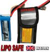 Single Battery LIPO SAFE - Lipo Battery Safe Charging Bag  - WATCH THE VIDEO !