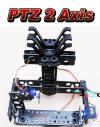 ATG T2-V-II Stabile PTZ 2-Axis - Aerial Pan Tilt PTZ with 3 Dampers for Camera Aerial / Video Photo
