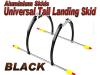 Universal -  Deluxe Kit - Aluminium Tall Landing Skid Gear Stand Kit for Quadcopters - Black