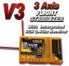 OrangeRX RX3S 3-Axis Flight Stabilizer V3 w/DSM2 Compatible 6CH 2.4Ghz Receiver
