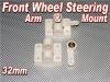 Front Wheel Steering Arm & Mount Set 32mm