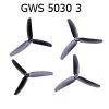 GWS 5030 3 blade (Black) - 2xCW and 2xCCW - 4pcs per bag