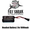 Fatshark FPV - Headset Battery 7.4v 1000mah