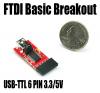 FTDI Basic Breakout USB-TTL 6 PIN 3.3/5V With Free USB Cable For Arduino