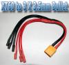 XT60 to 3 X 3.5mm Bullet MultiCopter ESC Power Breakout Cable