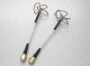 5.8 GHz Circular Polarized Antenna SMA (Set) - suitable for Immersion/FatSHARK-based systems