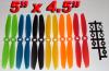 1 pair 5 x4.5 inch Counter Rotating Propellers - Multicopters, Quadcopters - Choice of 6 Colours