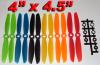1 pair 4 x4.5 inch Counter Rotating Propellers - Multicopters, Quadcopters - Choice of 6 Colours