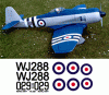Hawker Seafury FB11 Decal sets