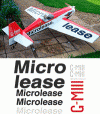 Extra 300 Microlease 30% scale decal set