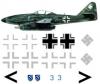 ME262 Scale decal sets