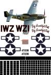 North american P51-D Decal set