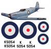 Spitfire Reconnaissance Decal Set
