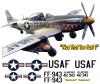 North American P51-D Mustang Decal set -  Was That Too Fast ?