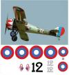 Nieuport 28 Decal set