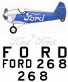 Ford Flivver Decal sets
