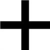German solid crosses - THIN