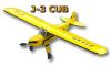 J-3 CUB Laser Cut Kit 1180mm inc glazing/cowl (KIT)