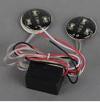 1 pair Circular Flashing White LED Lights Kit - Quadcopter - And all Model Aircraft