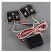 1 pair Square Flashing White LED Lights Kit - Quadcopter - And all Model Aircraft