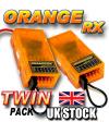 OrangeRX 6Ch 2.4Ghz Receiver - DSM2 TWIN PACK