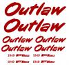 KEILKRAFT Outlaw Decal set