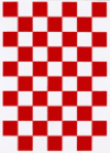 Chequered Sheet 1 inch squares