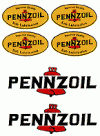 Small PennZoil Logos 
