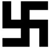 computer cut vinyl Swastika