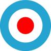RAF - British Roundel - Type D - Light blue