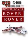 Extra 300 Rover decal sets
