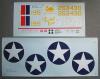 Royal Products Corp - B-25 Mitchell Waterslide Decal Set